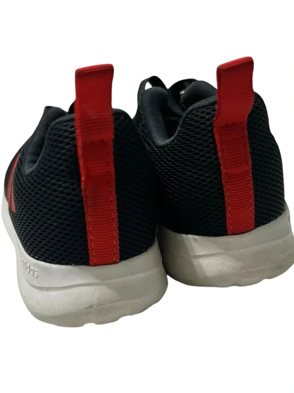 Toddler Size 7 Black and Red Athletic Sneakers by Adidas